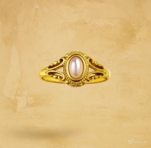 bague à perle